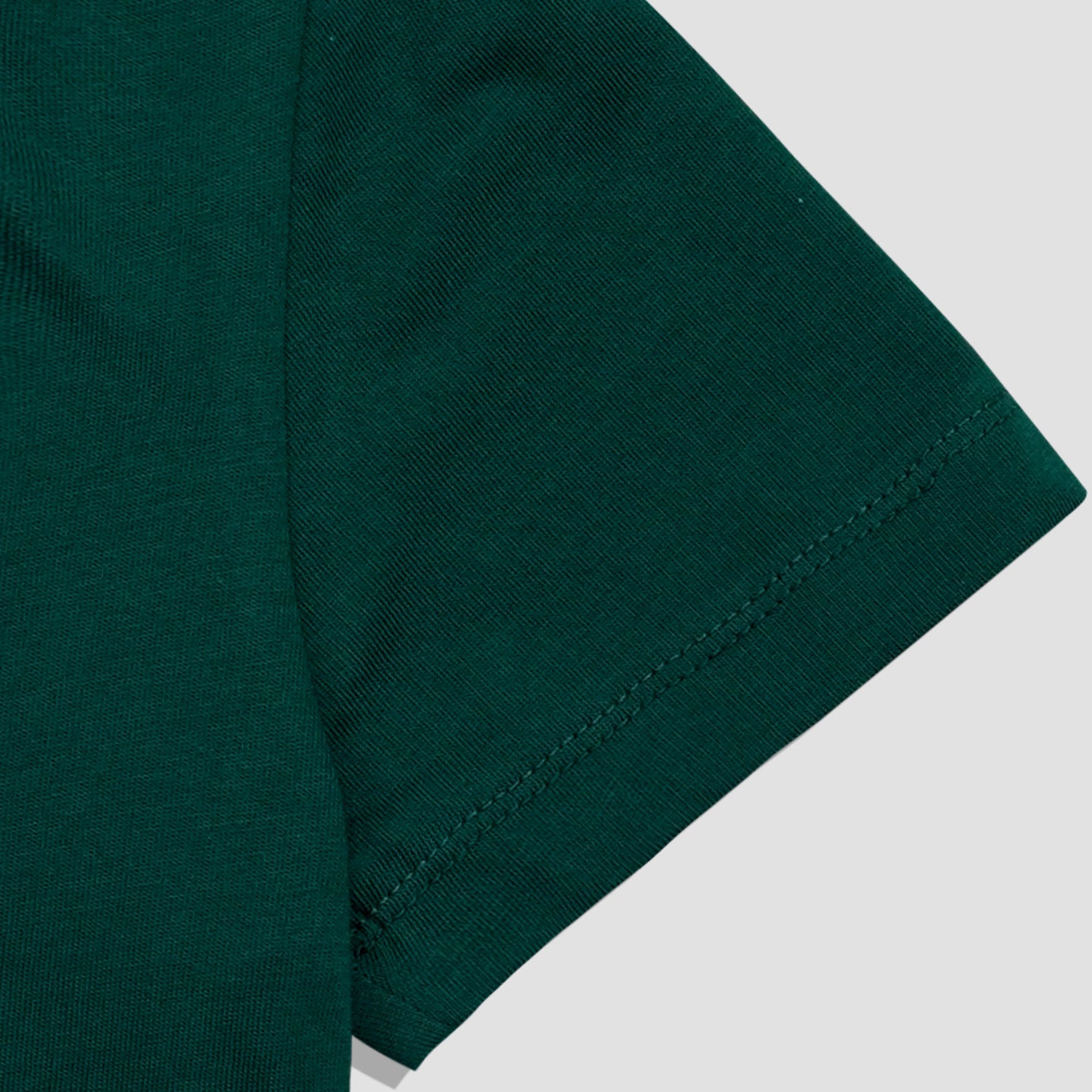 Collared Green Cropped Top