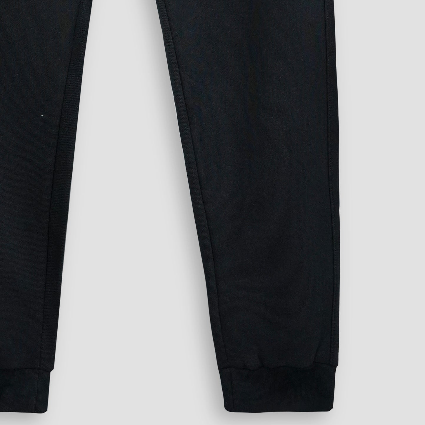 Black Unisex Sweatpants - French Terry (Summer-Friendly)