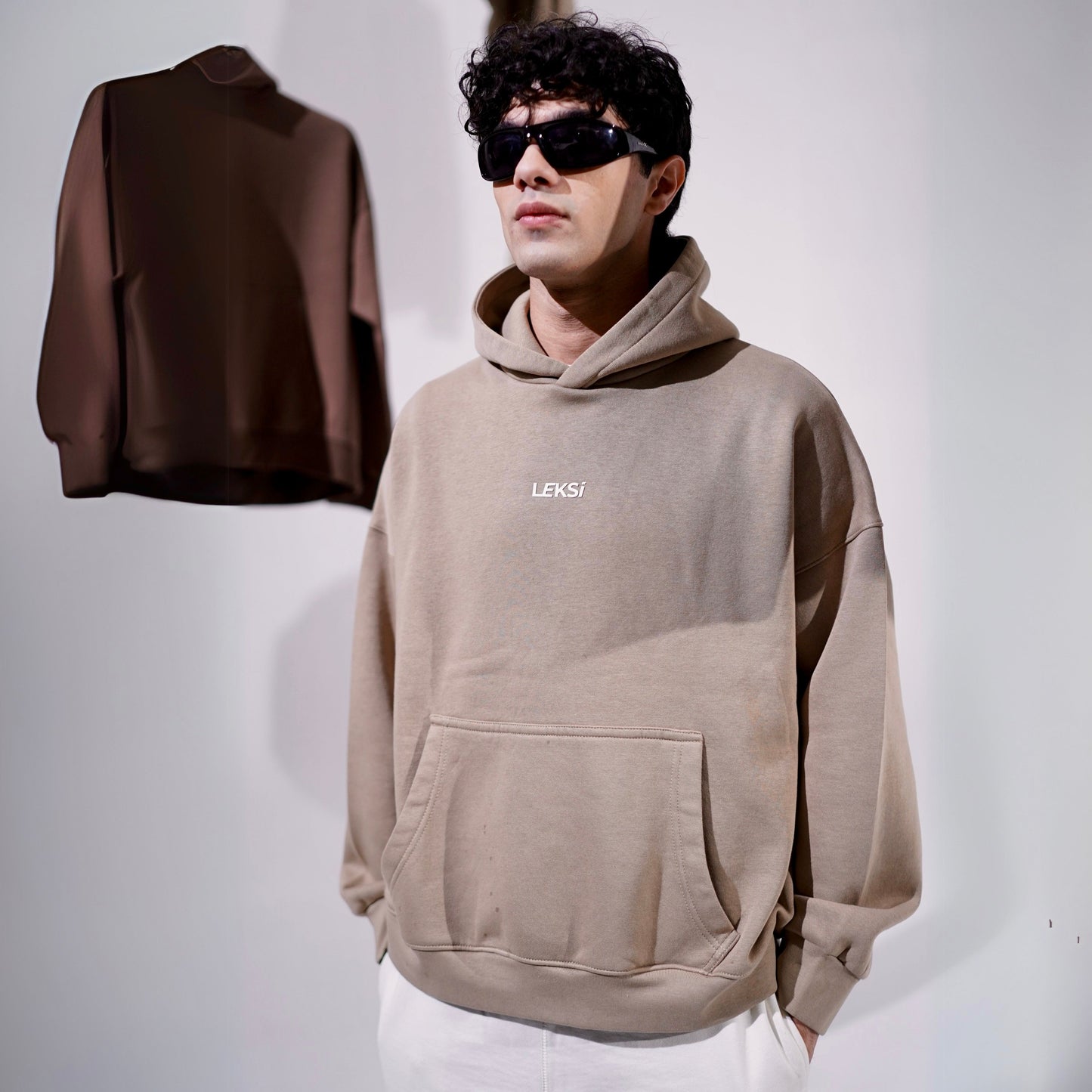 Sandstorm Beige Cloud Hoodie