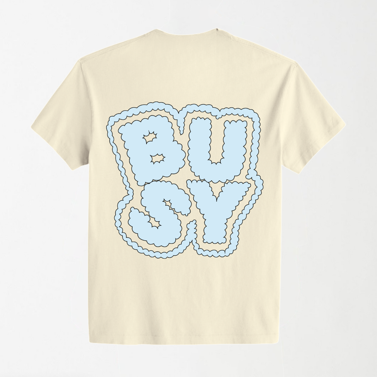 BUSY - Round Neck Unisex T Shirt