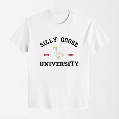 Silly Goose University EST 1994 - Round Neck Unisex T Shirt