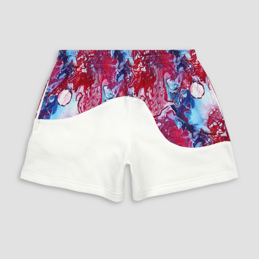 Candyfloss Panel Women's Shorts