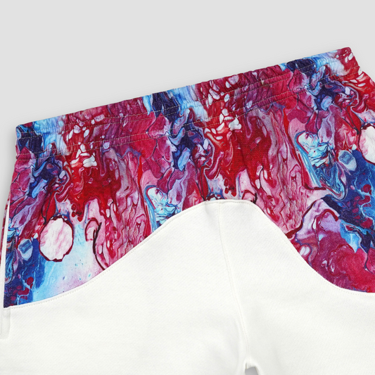 Candyfloss Panel Women's Shorts