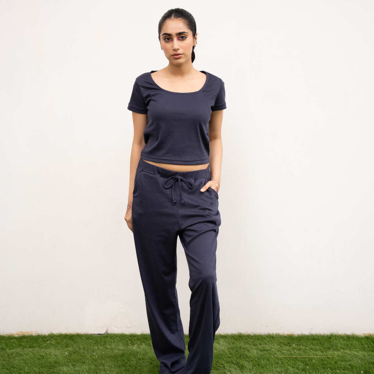 Until Tomorrow Navy Loungewear Comfort Set