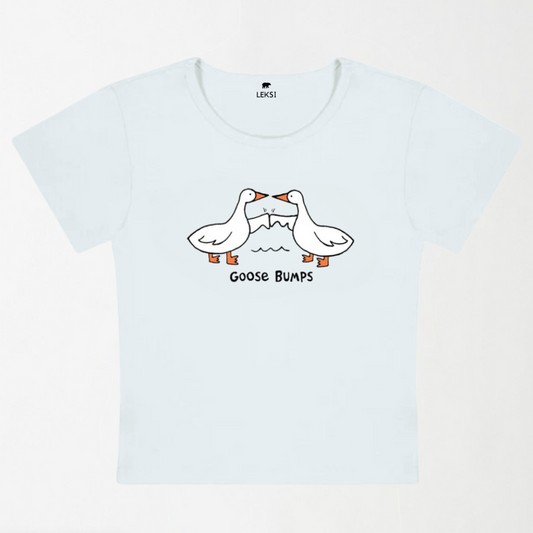 Goose Bumps Y2K Baby Tee