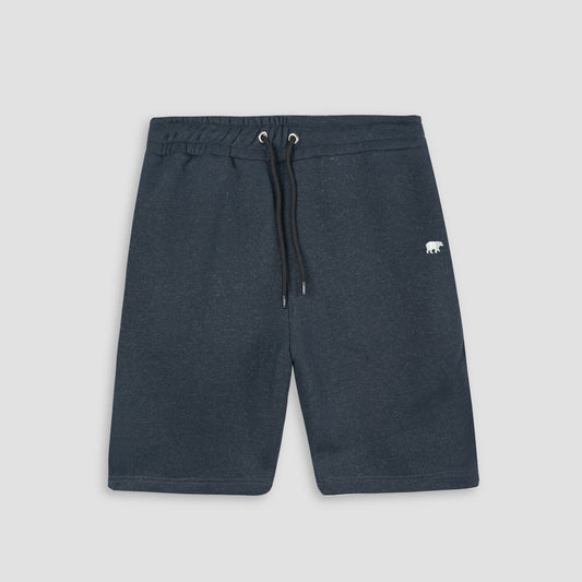 Blue Denim Fleece Shorts