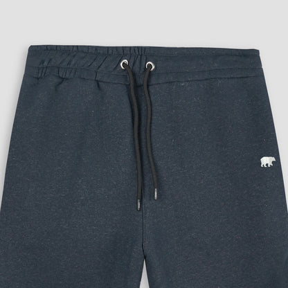 Blue Denim Fleece Shorts