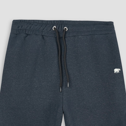 Blue Denim Fleece Shorts