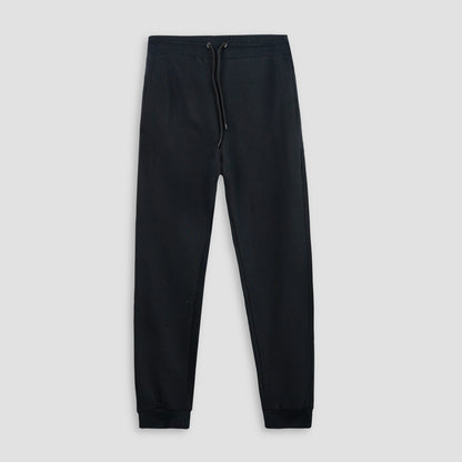 Black Unisex Sweatpants - French Terry (Summer-Friendly)