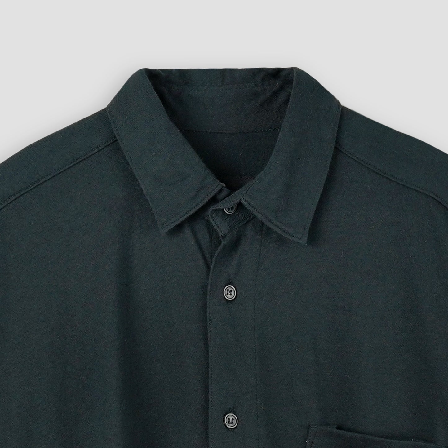 Raven Black Button Down