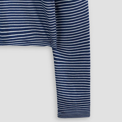 Striped Turtle Neck
