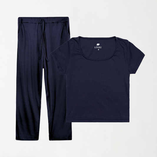 Until Tomorrow Navy Loungewear Comfort Set